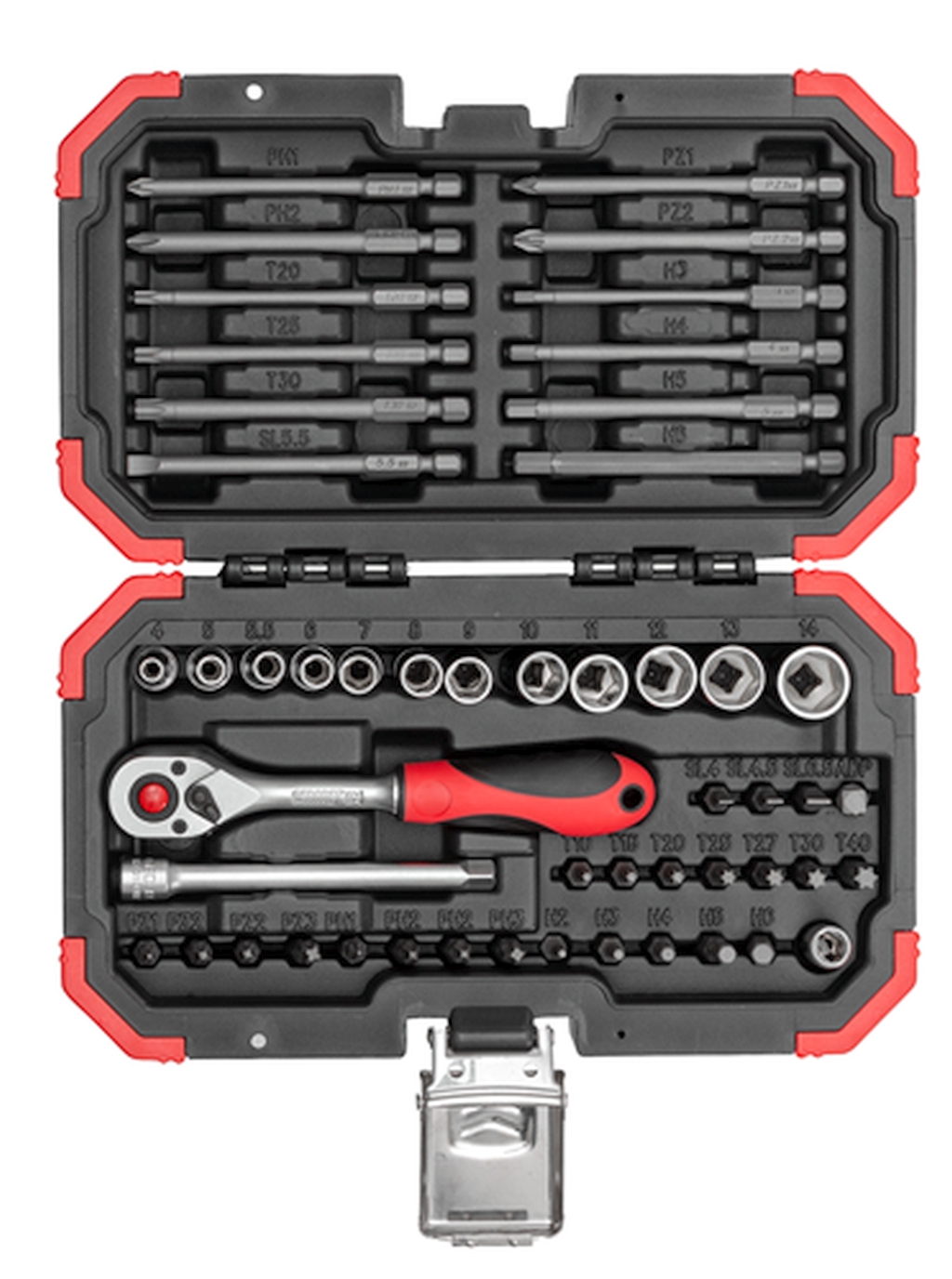 Bild von Gedore - red - Bit-Box Allround 51-teilig (VPE=1 Stück)